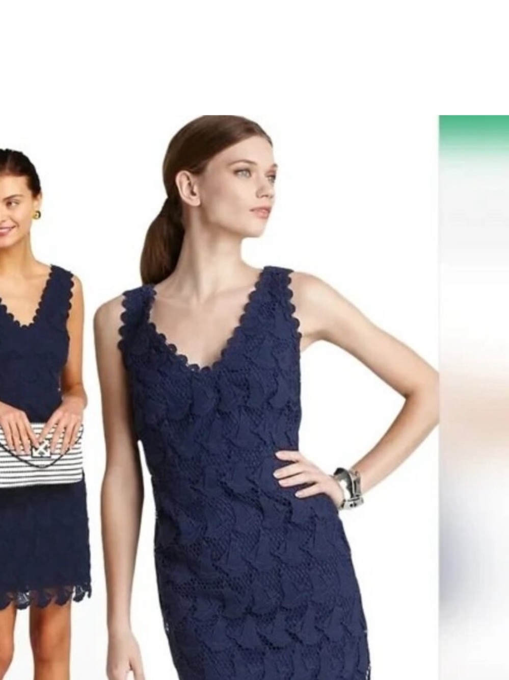💙NWT $368 Lilly Pulitzer Reeve Navy  Embroidered Lace Sailboat Dress Size 6💙